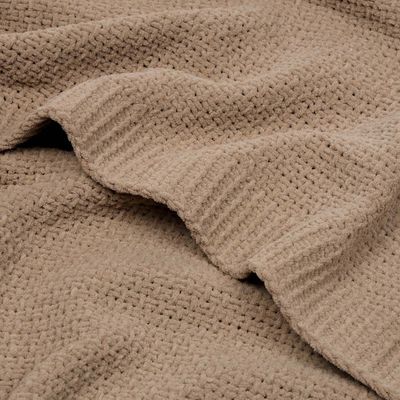 Imagen 2 del producto Manta New Chenille Beige 130x170 cm