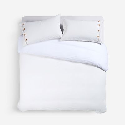 Imagen 2 del producto Funda de Plumón Algodón Lanin Blanco King