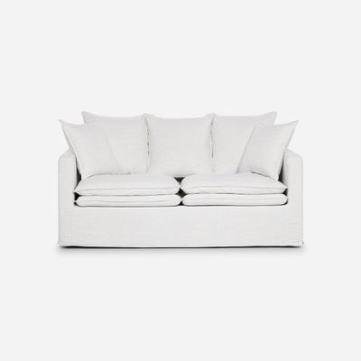 Imagen 2 del producto Sofá Rosen Gabon 2,5 Cuerpos Tela Marfil