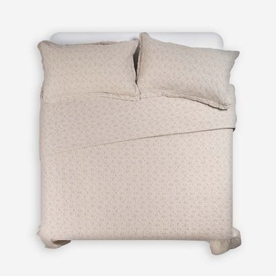 Imagen 2 del producto Colcha Algodón Textura Harbor Latte King