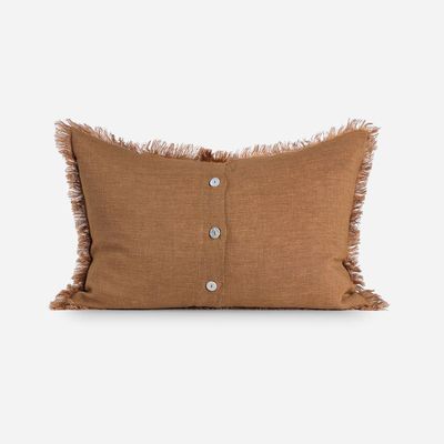 Imagen 2 del producto Funda de Cojín Lino Costa 60 x 40 cm Camel