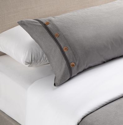 Imagen 2 del producto Funda Plumón Rosen Algodón Pure New Lanin 1,5 Plazas Gris