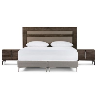 Imagen 1 del producto Set Respaldo 2 Plazas + Veladores Rosen Matera