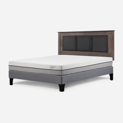 Imagen 2 del producto Cama Europea Pratta 2 Plazas BN Pata Madera+ Respaldo Rachel
