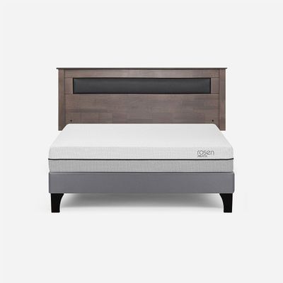 Cama Europea Pratta 2 Plazas BN Para Madera+Respaldo Ferrara