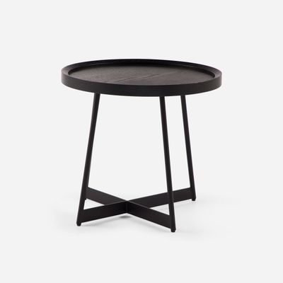 Mesa Lateral Rosen Liberty 50x50 cm Negro