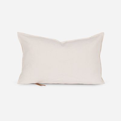 Funda de Cojín Ambiente Lino-Algodón 60 x 40 cm Crudo