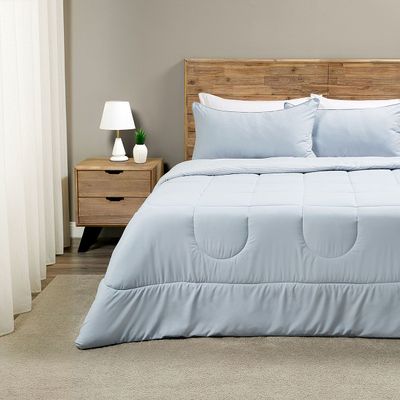 Imagen 1 del producto Plumón Bicolor Lines Ice 2 Plazas