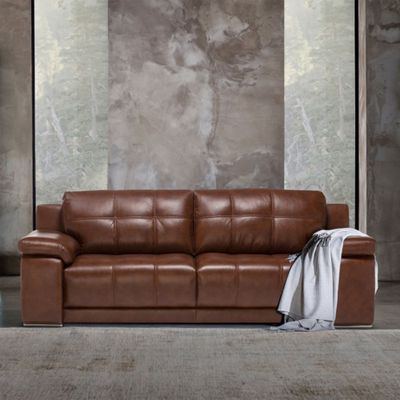 Imagen 2 del producto Sofá Rosen 5037 2 Cuerpos Cuero Caramelo