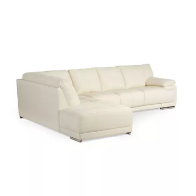 Imagen 1 del producto Sofá Seccional Rosen 6974 Izquierdo Cuero Blanco