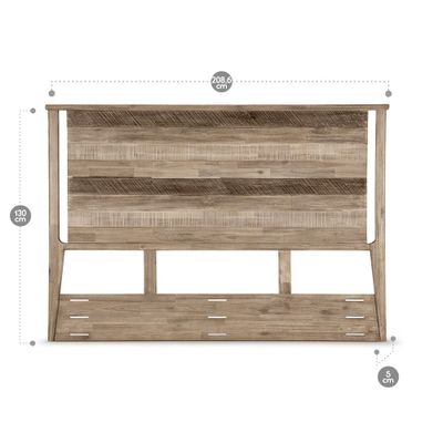 Imagen 2 del producto Respaldo Licabeto King Rosen Madera