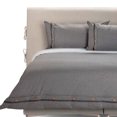 Imagen 1 del producto Funda Plumón Rosen Algodón Pure New Lanin Súper King Gris