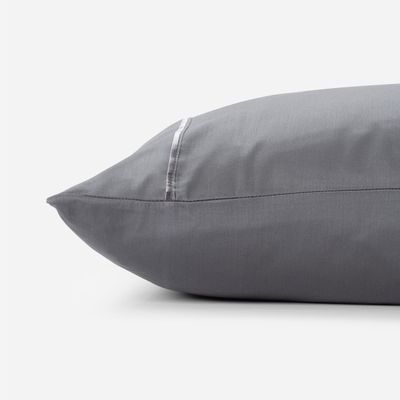 Imagen 2 del producto Funda Almohada Rosen 300 Hilos Algodón 50X70 cm Humo