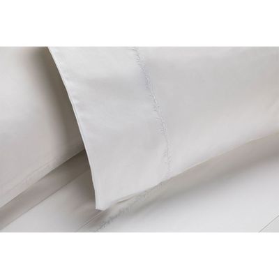 Imagen 2 del producto Sábana Rosen 500 Hilos Algodón Bordada Blanca Súper King