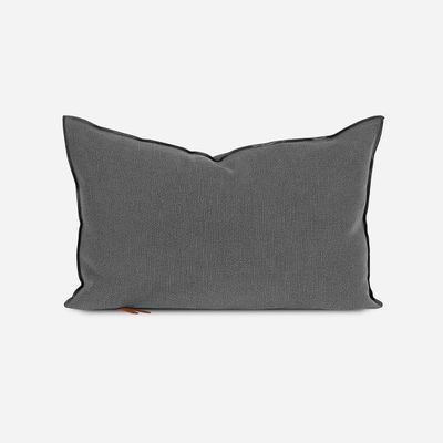 Funda de Cojín Ambiente Lino-Algodón 60 x 40 cm Stone