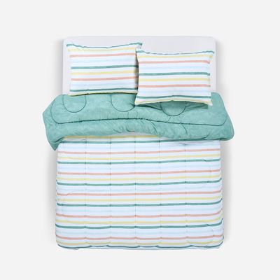 Imagen 1 del producto Plumón Reversible Soft Touch Anselmo Verde Súper King