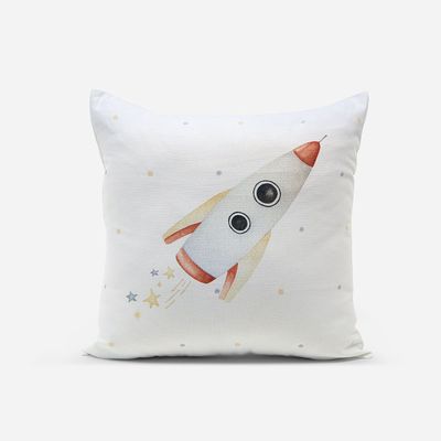 Funda Cojín Infantil Universo Azul 50 x 50 cm