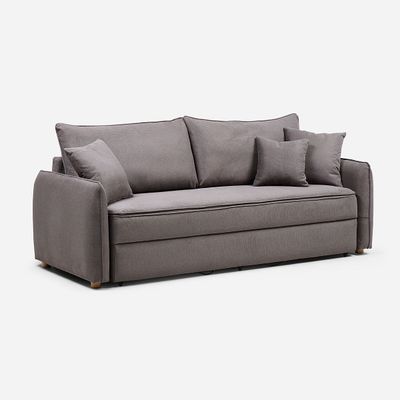 Imagen 1 del producto Futón Bron 3 Cuerpos Tela Taupe