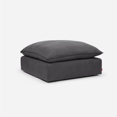 Ottoman Rosen Shanklin Tela Charcoal