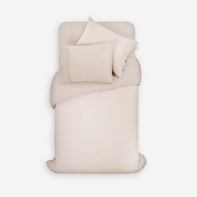 Imagen 2 del producto Set Funda de Plumón + Sábana Inferior Pure Arena 1.5 Plazas