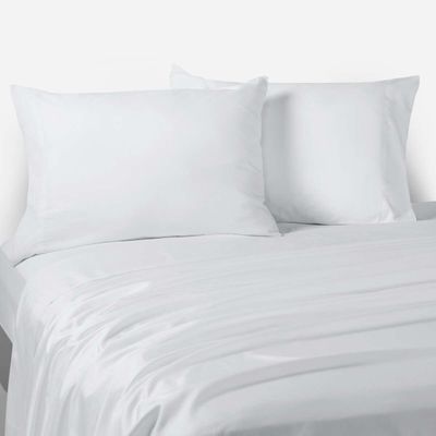 Sábana Rosen Microfibra Blanca 1,5 Plazas