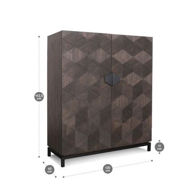 Imagen 2 del producto Estante Rosen Martello Madera Roble Marrón