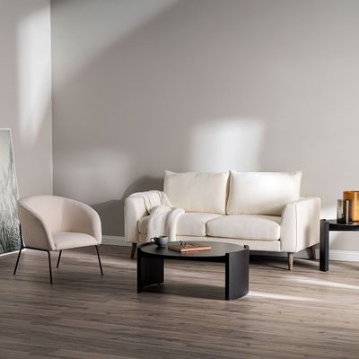 Imagen 2 del producto Sofá Biran 3 Cuerpos Tela Crudo