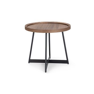 Mesa Lateral Rosen Liberty 50 x 50 cm Nogal