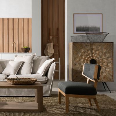 Imagen 2 del producto Poltrona Rosen A-550 Tela Petroleo