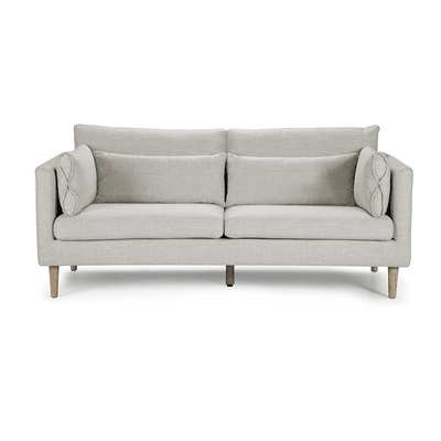 Sofá Rosen Vesterbro 2 Cuerpos Tela Crudo
