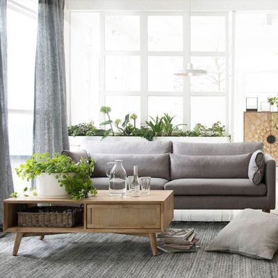 Imagen 2 del producto Sofá Rosen Vesterbro 2 Cuerpos Tela Crudo