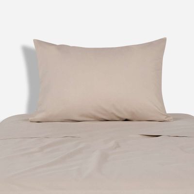 Imagen 2 del producto Sábana Rosen 180 Hilos Lisa Arena 1,5 Plazas