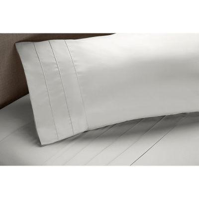 Sábana Rosen 300 Hilos Algodón Lisa Hielo 1 Plaza