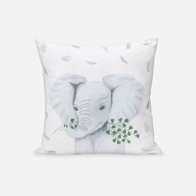 Funda Cojín Infantil África Verde 50 x 50 cm