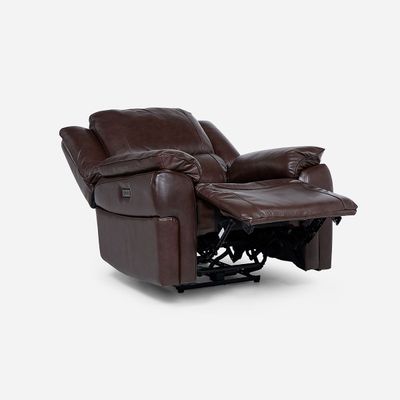 Bergere Rosen Jeff Eléctrico Cuero Marrón