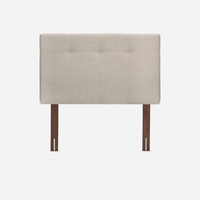 Imagen 2 del producto Cama Europea Pratta 1,5 Pl Pata Madera +Respaldo New Bennet