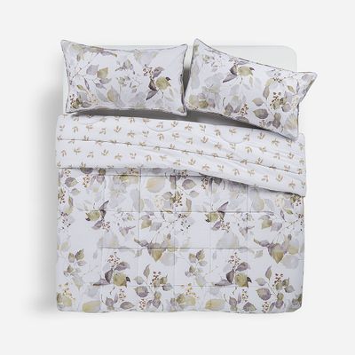 Plumón Reversible Algodón Mallorca King