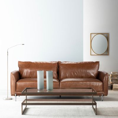 Imagen 2 del producto Sofá Rosen Westwood 2 Cuerpos Cuero Camel