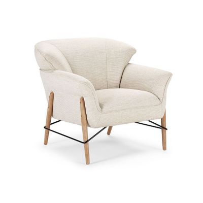 Poltrona Rosen Milligan Tela Beige