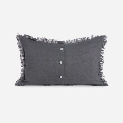 Imagen 2 del producto Funda de Cojín Lino Costa 60 x 40 cm Grafito