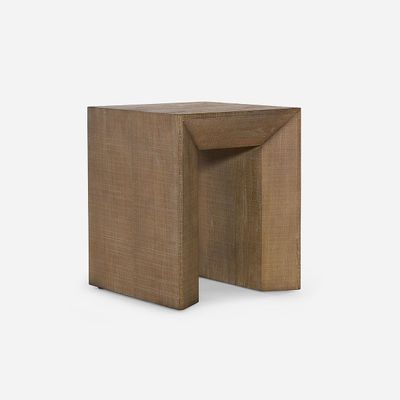 Mesa Lateral Rosen Ruka 50 x 50 cm Cafe