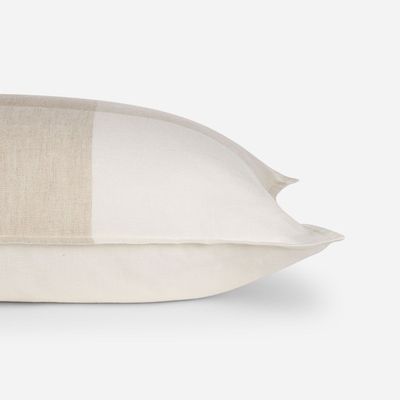 Imagen 2 del producto Cojín Lino Vigo 85 x 45 cm Líneas Beige