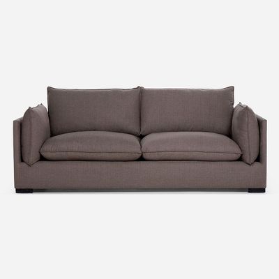 Imagen 2 del producto Sofá Rosen Warden 3,5 Cuerpos Tela Moka