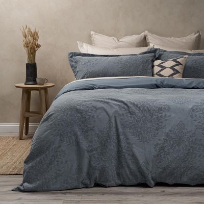 Imagen 2 del producto Funda Plumón Algodón Pure Vaduz Gris 2 Plazas