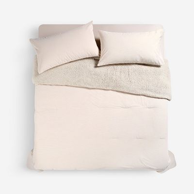 Imagen 2 del producto Plumón Alaska Sherpa Cord Latte Super King