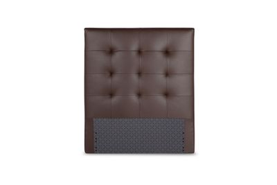 Imagen 1 del producto Respaldo Rosen New Oliver 1,5 Plazas Cuero Marrón