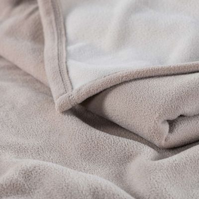 Imagen 2 del producto Frazada Rosen 410 gramos Bicolor Gris Topo King