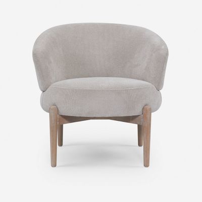 Imagen 2 del producto Poltrona Rosen Odda Tela Nacar