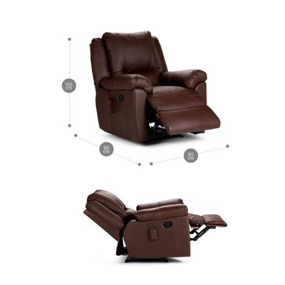 Imagen 2 del producto Bergere Velasquez Manual Cuero Chocolate