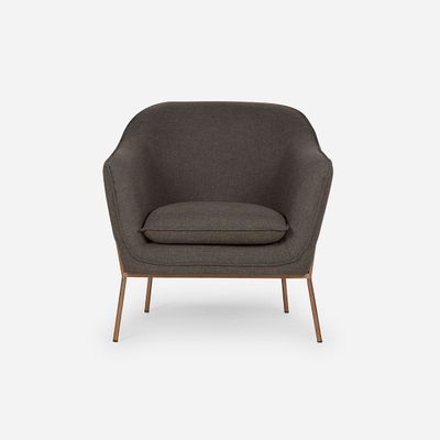 Imagen 2 del producto Poltrona Rosen Kendall Tela Visón